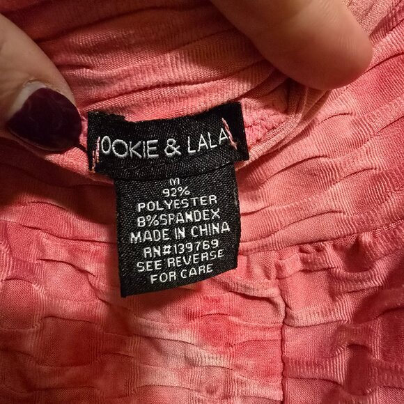 Ookie & Lala high waist stretchy Anti Cellulite‎ Butt Lifting Scrunch Leggings M - Picture 5 of 9